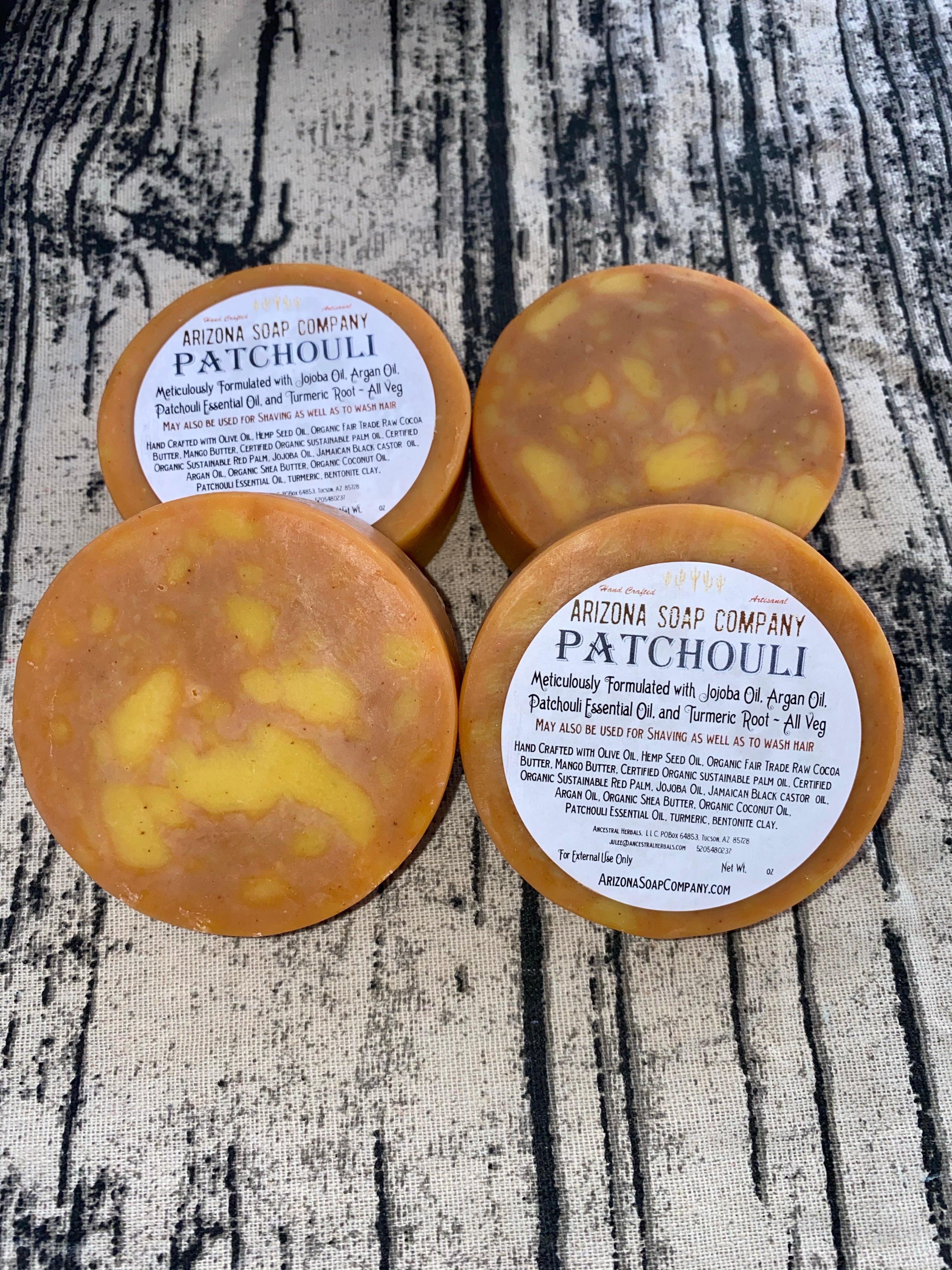 Patchouli shave & beard wash