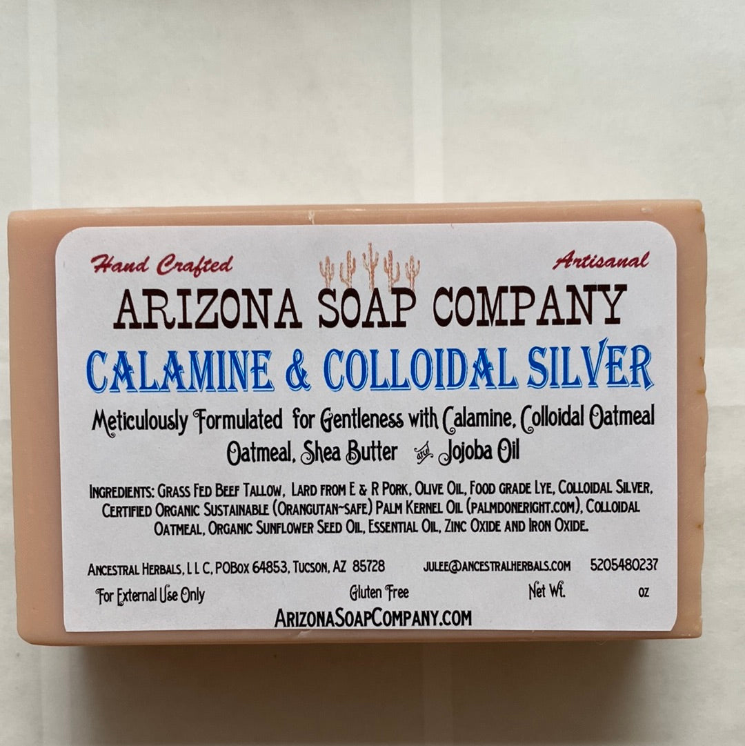 Calamine & colloidal silver