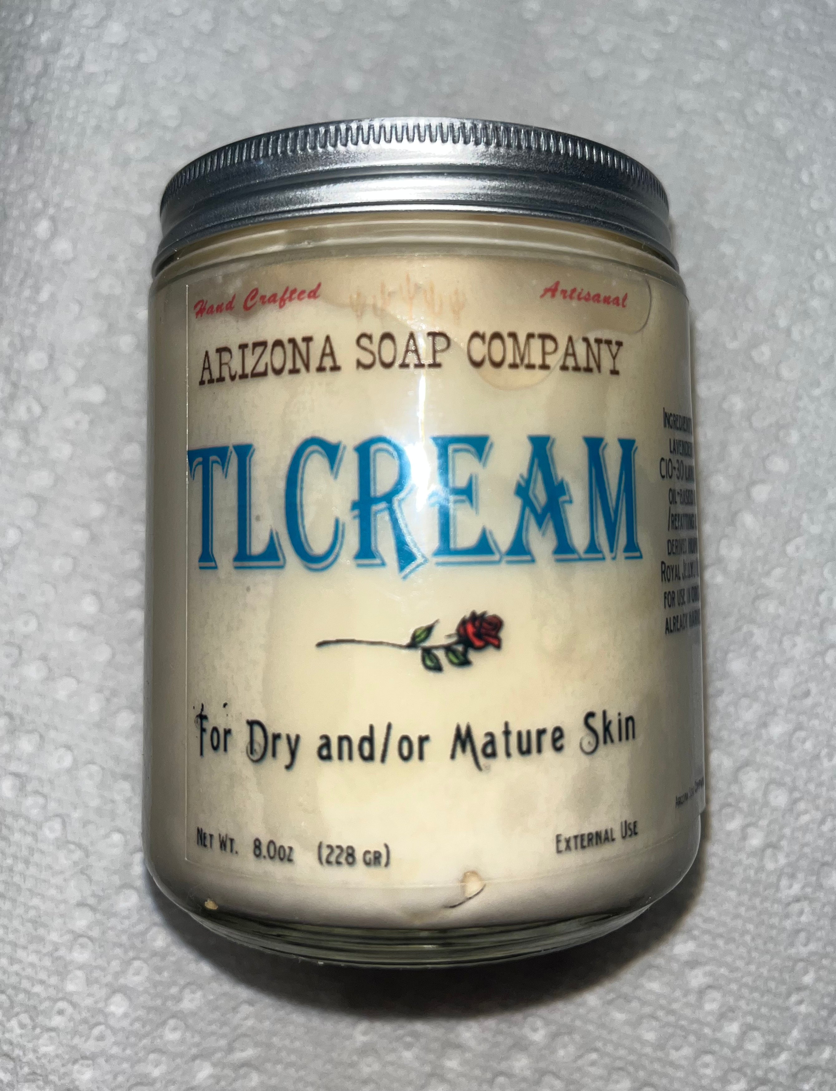 TLCream for Delicate Facial Tissues