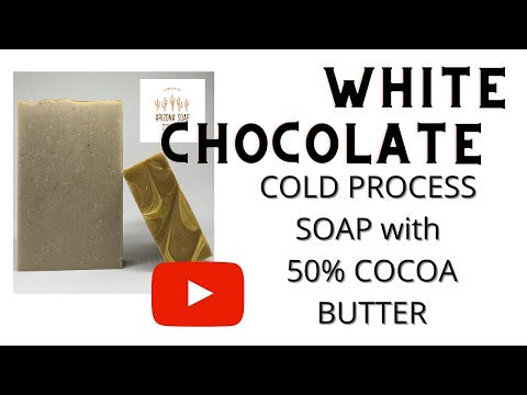 White chocolate soap